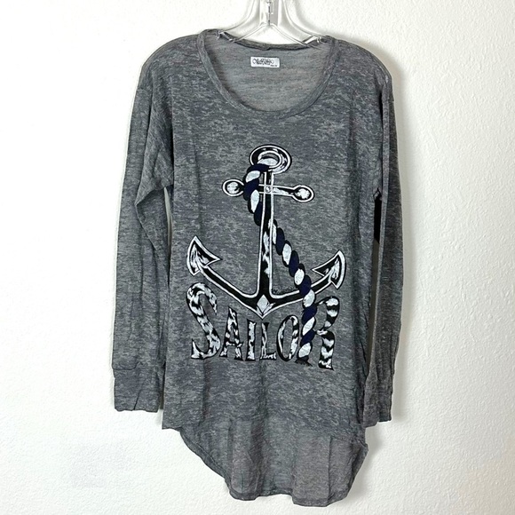 Revolve Lauren Moshi Sailor Serpent Anchor Tee Tuinc Limited Edition Small - Picture 4 of 16